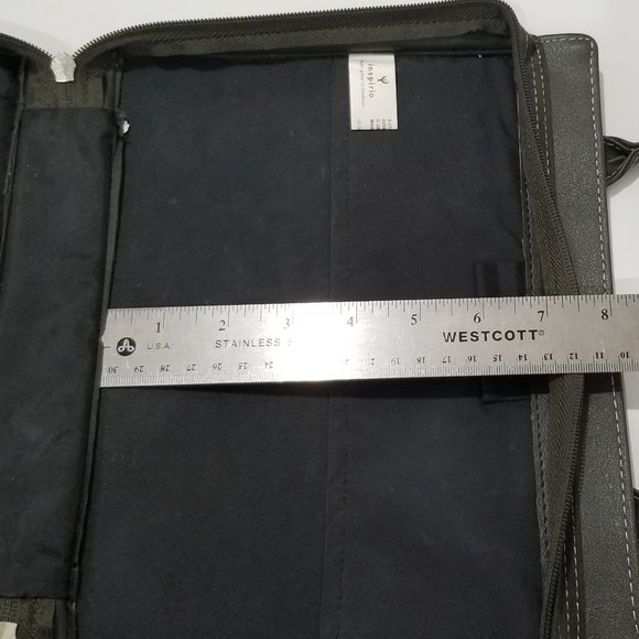 Inspirio - Zondervan Book and Bible Cover - Handbag Style - Moss Green - Picture 14 of 15